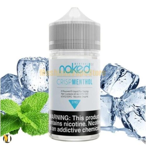 جویس نعناع یخ نیکد <br><span>Naked 100 Crisp Menthol 60ml</span>